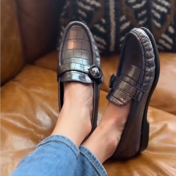 SAS Lara Slip On Loafer Moccasin Size 8M Orion Blue Genuine Leather Upper Shoes main image 8